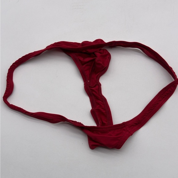 Men’s BurgundyThong Underwear Large Sexy Pouch String bikini - Picture 6 of 6